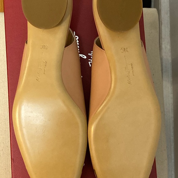 Salvatore Ferragamo Mini Vara Bow Slingback- Blush - Picture 10 of 13